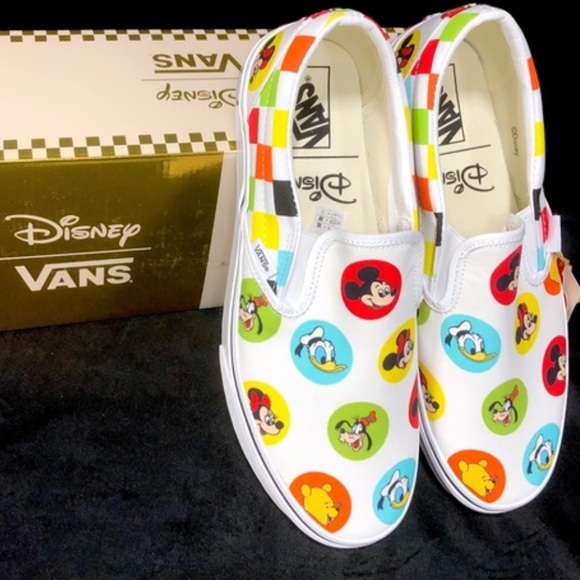 Vans xDisney Slip-ons NWT - Picture 1 of 10